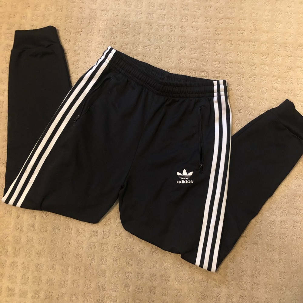 Adidas Black Soccer Pants - Picture 1 of 8